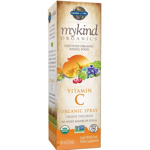 Garden Of Life Vitamin C Organic Spray Orange-Tangerine-2 Oz