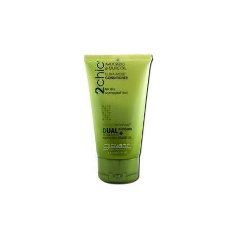 Giovanni 2Chic Ultra Moist Conditioner Avacado & Olive Oil-1.5 Oz