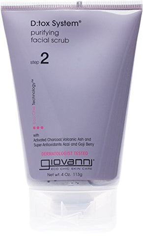 Giovanni D:tox System Purifying Facial Scrub Step 2-4 Oz