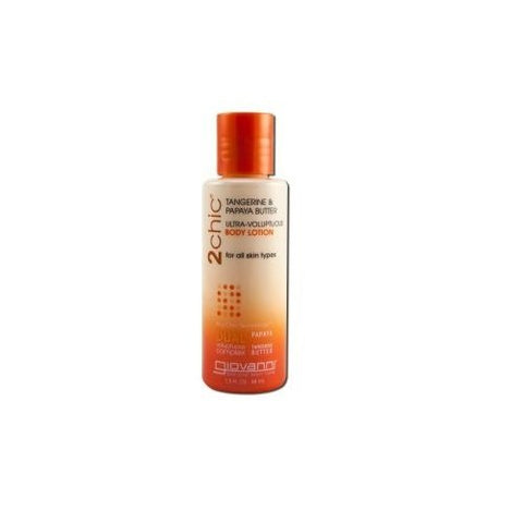 Giovanni 2Chic Ultra Voluptuous Body Lotion Tangerine & Papaya Butter-1.5 Oz