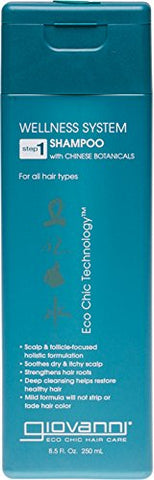 Giovanni Wellness System Step 1 Shampoo With Chinese Botanicals-8.5 Oz