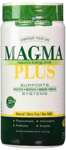 Green Foods Magma Plus Nature's Energy Drink-5.3 Oz