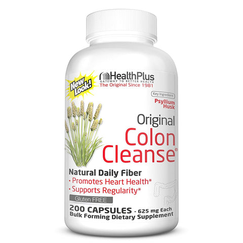 Health Plus The Original Colon Cleanse High In Fiber-200 Capsules