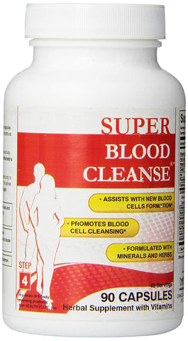 Health Plus Super Blood Cleanse Step 4 753 Mg-90 Capsules