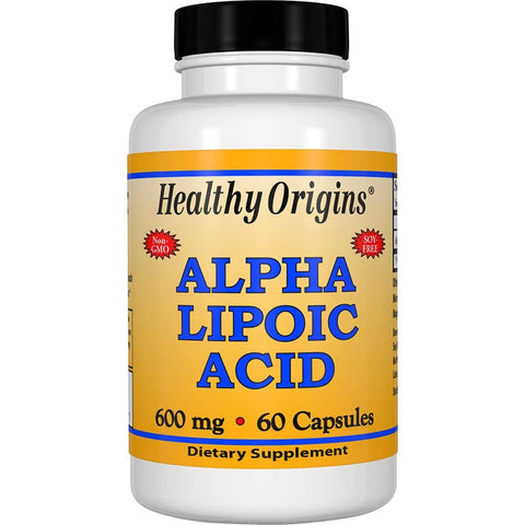 Healthy Origins Alpha Lipoic Acid 600 Mg-60 Capsules