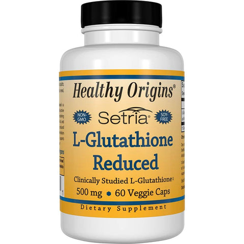 Healthy Origins Setria L-Glutathione Reduced 500 Mg-60 Capsules