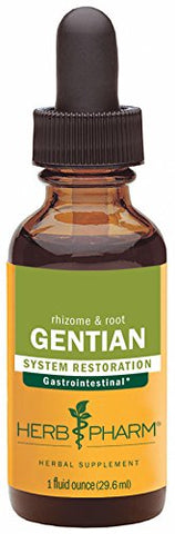Herb Pharm Gentian Rhizome With Root Gastrointestinal-1 Oz