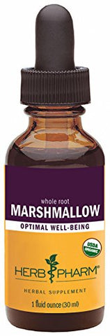 Herb Pharm Marshmallow Whole Root Optimal Well-Being-1 Oz