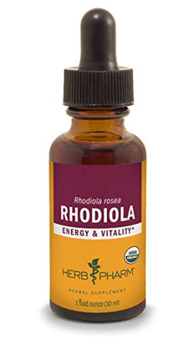 Herb Pharm Rhodiola Whole Root Energy & Vitality-1 Oz
