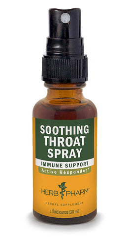Herb Pharm Soothing Throat Spray Immune Support-1 Oz