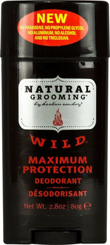 Herban Cowboy Wild Maximum Protection Deodorant-2.8 Oz