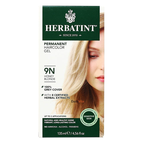 Herbatint 9N Honey Blonde Permanent Haircolor Gel-4.56 Oz