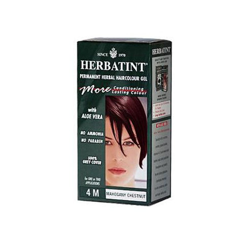 Herbatint 4M Mahogany Chestnut Permanent Haircolor gel-4.56 Oz
