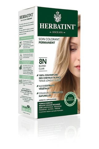 Herbatint 8N Light Blonde Permanent Haircolor Gel-4.56 Oz