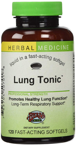 Herbs Etc Lung Tonic Professional Strength-120 Fast Acting Softgels