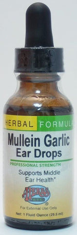 Herbs Etc Mullein Garlic Ear Drops Professional Strenth-1 Oz