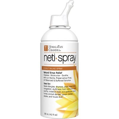Himalayan Chandra Neti Spray Sterile Saline Spray-4.2 Oz