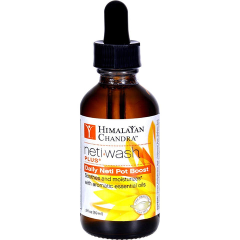 Himalayan Chandra Neti Wash Plus Daily Neti Pot Boost-2 Oz