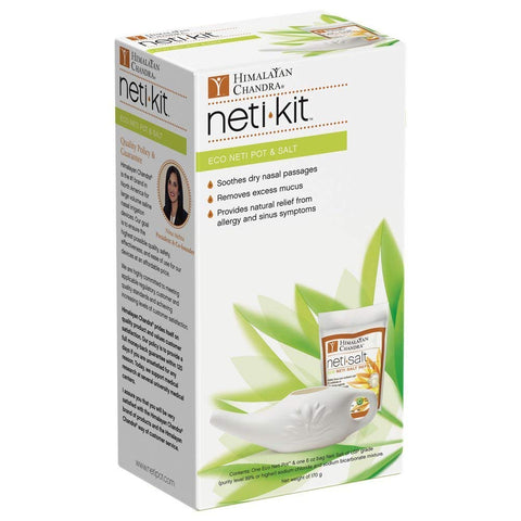Himalayan Chandra Neti Kit Eco Neti Pot & Salt