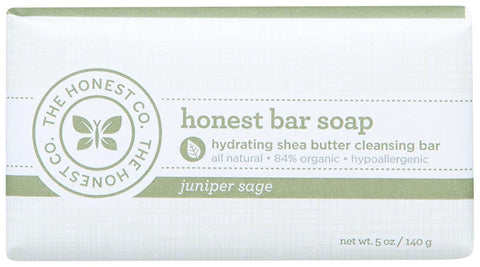 The Honest Co Honest Bar Soap Juniper Sage-5 Oz