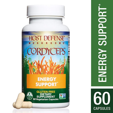 Host Defense Cordyceps Energy Support-60 Vegetarian Capsules