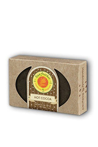 Sun Feather Handmade Hot Cocoa Bar Soap-4.3 Oz