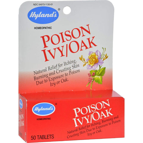 Hyland's Poison Ivy Oak Homeopathic-50 Tablets