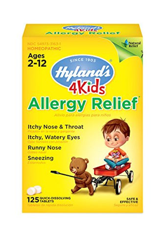 Hyland's 4Kids Allergy Relief Ages 2-12-125 Quick Dissolving Tablets