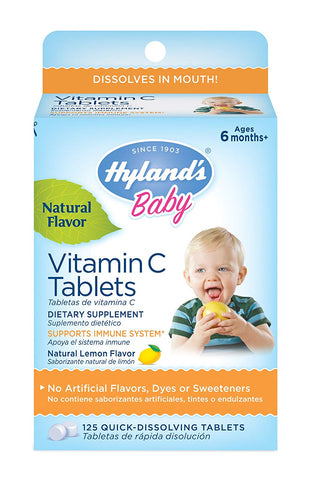 Hyland's Baby Vitamin C Immune System Support-125 Quick Dissolving Tablets