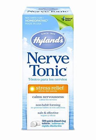 Hyland's Nerve Tonic Stress Relief-500 Quick Dissolving Tablets