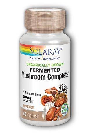 Solaray Organically Grown Fermented Chaga Mushroom 500 mg - 60 Vegcaps