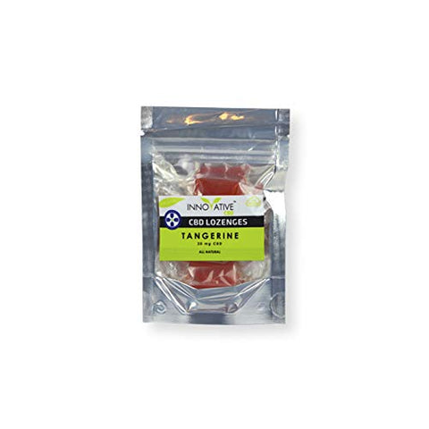 Innovative Organic CBD Lozenges 20 Mg Tangerine-4 Lozenges