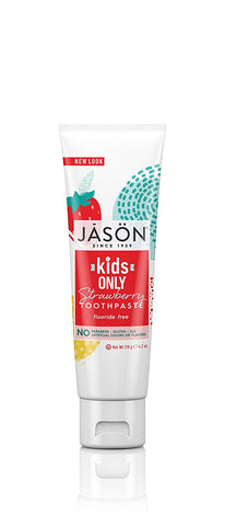 Jason Kids Only Toothpaste Strawberry Flavor-4.2 Oz