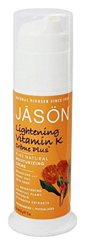 Jason Lightening Vitamin K Creme Plus-2 Oz