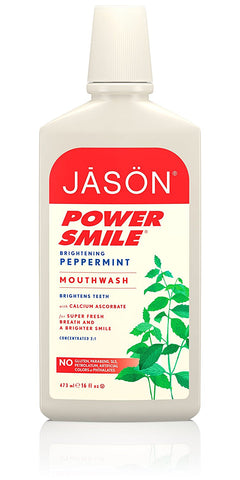 Jason Power Smile Mouthwash Peppermint-16 Oz