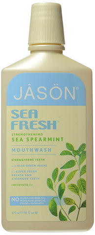 Jason Sea Fresh Sea Spearmint Mouthwash-16 Oz