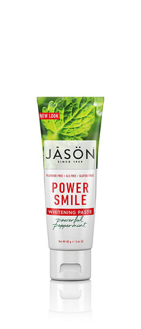 Jason Power Smile Whitening Paste Powerful Peppermint-3 Oz