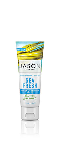 Jason Sea Fresh Antiplaque & Strengthening Paste Deep Sea Spearmint-3 Oz