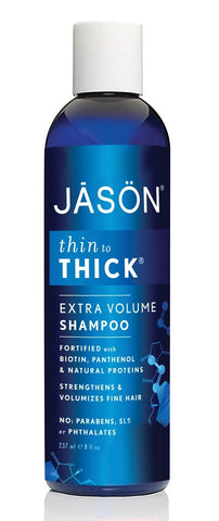 Jason Thin To Thick Extra Volume Shampoo-8 Oz