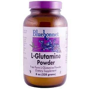 Bluebonnet L-Glutamine Powder Dietary Supplement-8 Oz