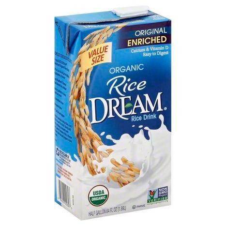 Rice Dream Rice Drink, Organic, Original Enriched, Value Size - 64 Ounces