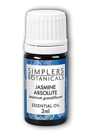 Simplers Botanicals Jasmine Absolute Jasminum Grandiflorum-0.17 Oz