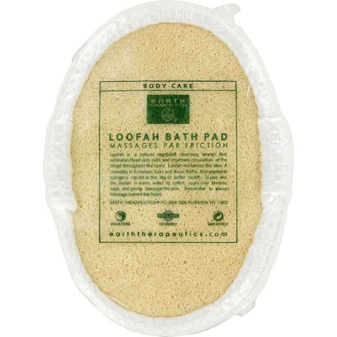 Earth Therapeutics Loofah Bath Pad Massages Par Friction