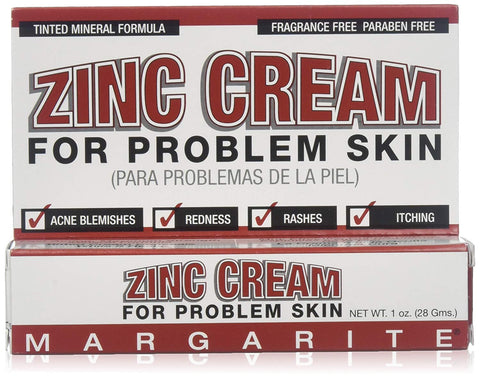 Margarite Zinc Cream For Problem Skin-1 Oz