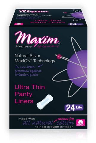 Maxim Hygiene Ultra Thin Panty Liners Lite-24 Liners