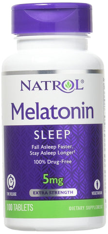 Natrol Melatonin 5 Mg Time Release-100 Tablets