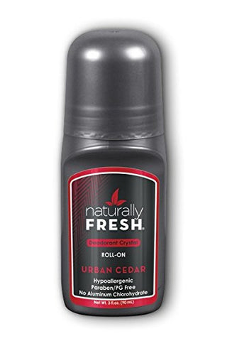 Naturally Fresh Roll On Deodorant Urban Cedar-3 Oz
