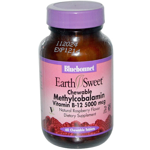 Bluebonnet Methylcobalamin 5000 Mcg-60 Chewable Tablets