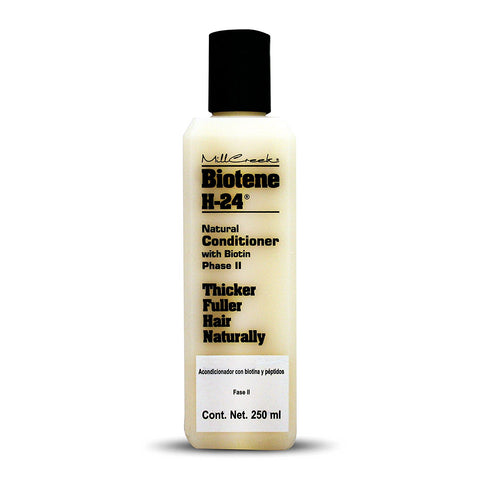 Millcreek Biotene H-24 Natural Conditioner With Biotin Phase 2 Thicker Fuller Hair Naturally-8.5 Oz