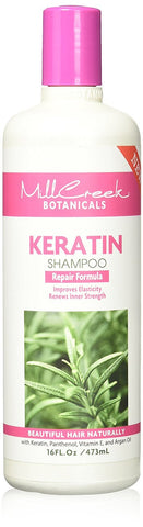 Millcreek Botanicals Keratin Shampoo Repair Formula-16 Oz